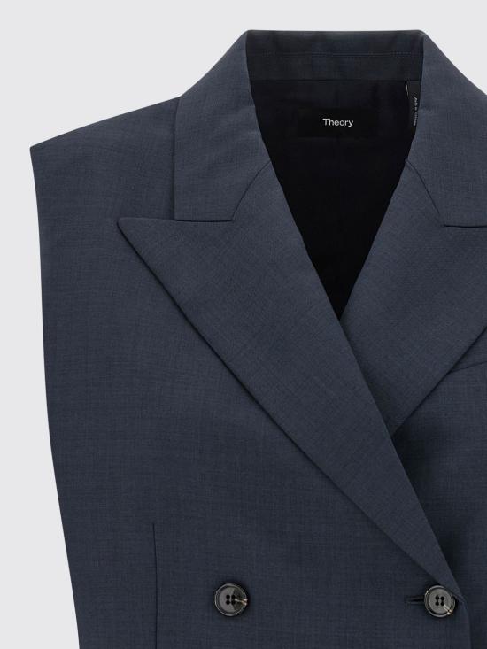 25FW 띠어리 베스트 P0605101 XLV Blue - THEORY