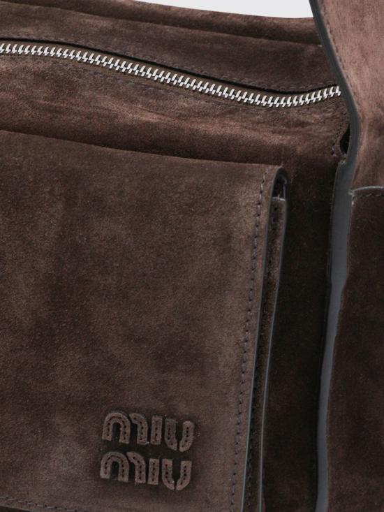 26SS 미우미우 크로스백 5BC205VPOO2CSS F0003 Brown - MIU MIU