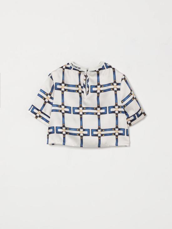 26SS [키즈] 엘리자베타프랜치 셔츠 EFCA2830TVE02 D681 Butter - ELISABETTA FRANCHI