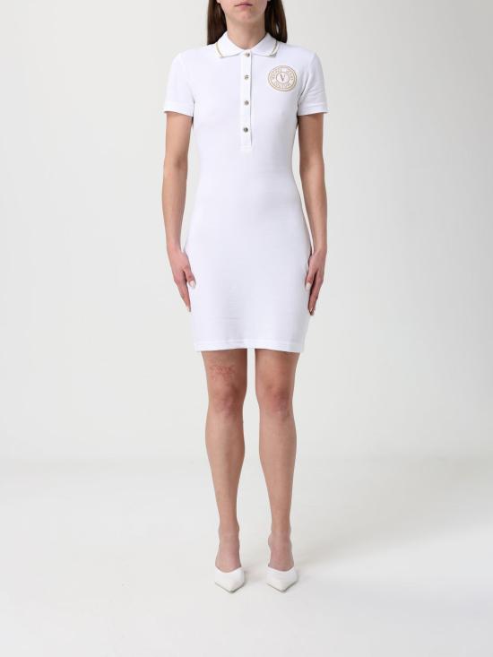 26SS 베르사체 롱 원피스 80HAOT03CJ01T G03 White