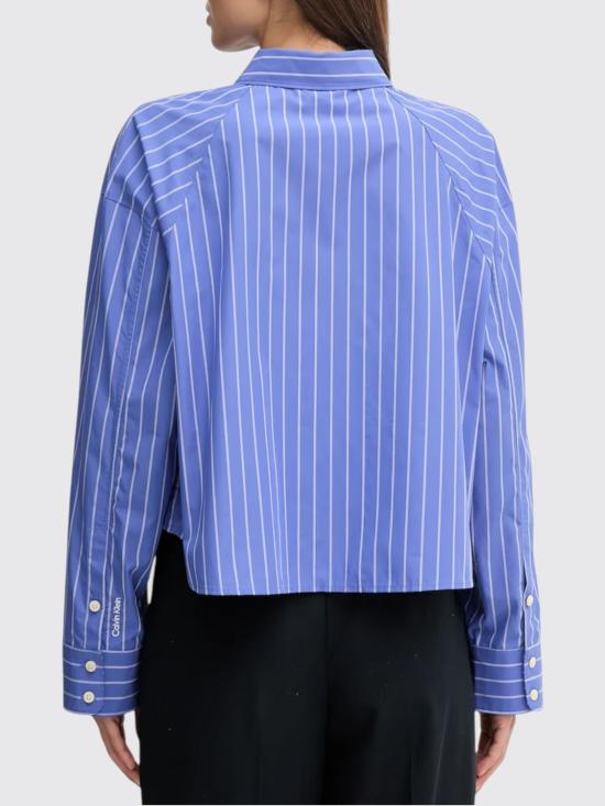 25FW 캘빈클라인 셔츠 LV047C118G XNS Gnawed Blue - CALVIN KLEIN