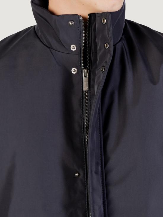 25FW 알마니 코트 XM001579AF16926 UB101 Black - ARMANI