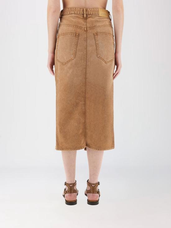 25FW 이자벨마랑 롱 스커트 JU0045FBB1H07I 10OE Brown - ISABEL MARANT