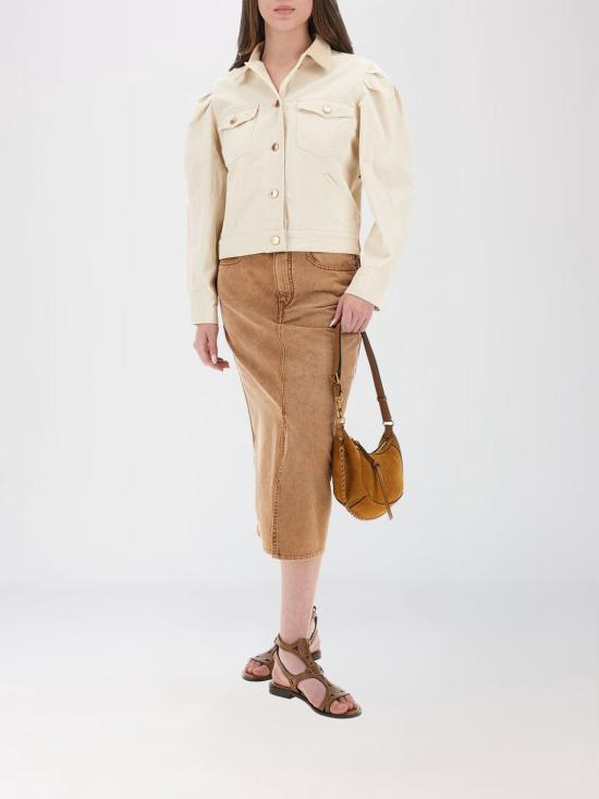 25FW 이자벨마랑 롱 스커트 JU0045FBB1H07I 10OE Brown - ISABEL MARANT