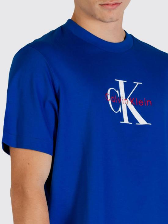 26SS 캘빈클라인 반팔 티셔츠 LV04RB862G YNM Gnawed Blue - CALVIN KLEIN