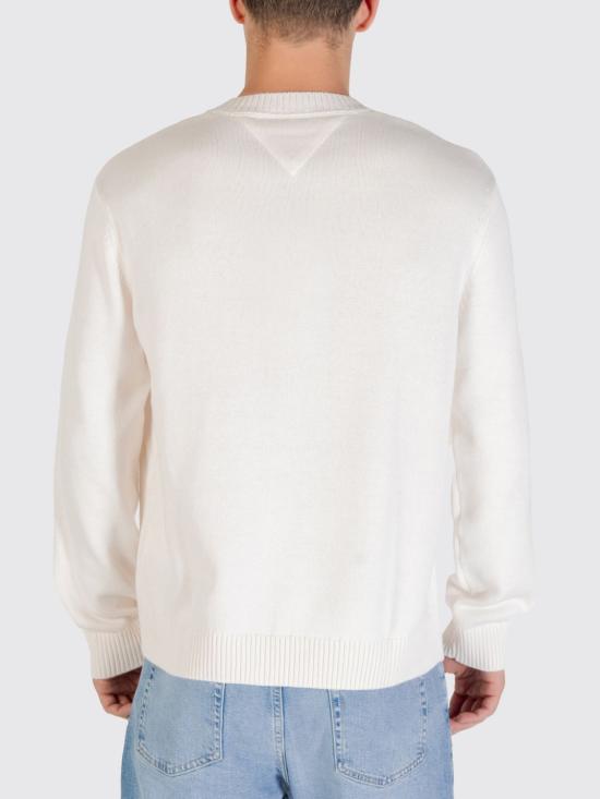 25FW 토미진 스웨터 DM0DM21883 YBH Yellow Cream - TOMMY JEANS