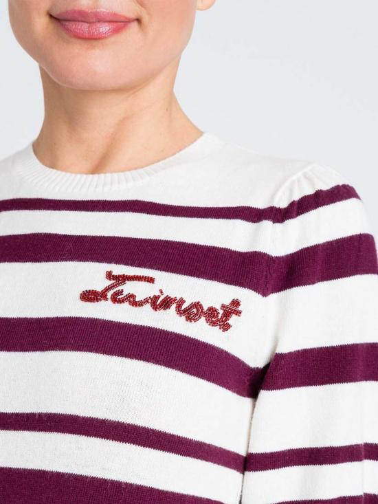 25FW 트윈셋 탑 252TP3090 12752 Red Purple - TWINSET