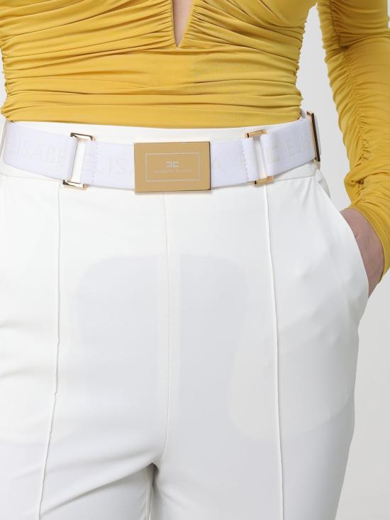 26SS 엘리자베타프랜치 팬츠 PA13261E2 360 White - ELISABETTA FRANCHI