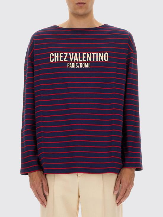 25FW 발렌티노 가라바니 반팔 티셔츠 7V3MG16RAYJ CPY Blue