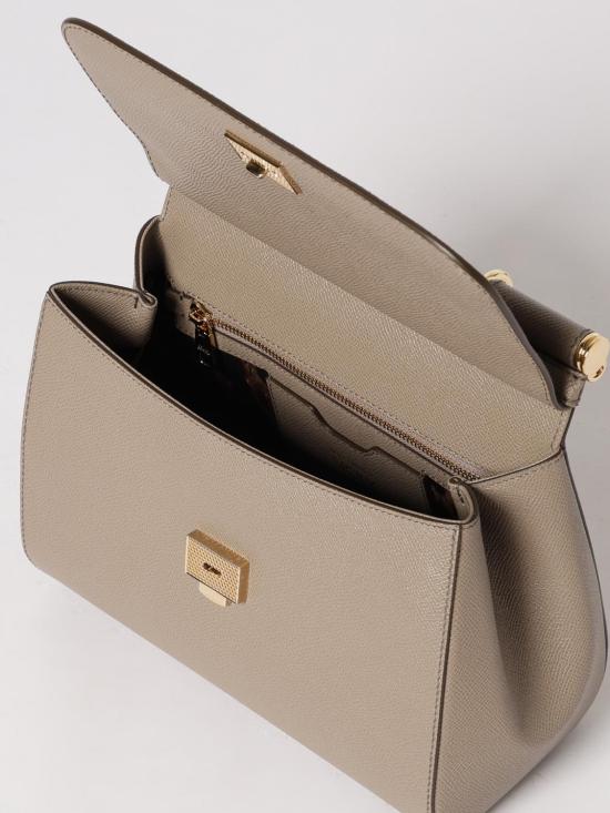 26FW 돌체앤가바나 라지 시실리 핸드백 BB6002B1001 80045 Grey - DOLCE & GABBANA