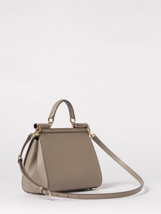 26FW 돌체앤가바나 라지 시실리 핸드백 BB6002B1001 80045 Grey - DOLCE & GABBANA
