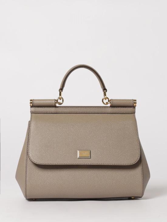 26FW 돌체앤가바나 라지 시실리 핸드백 BB6002B1001 80045 Grey