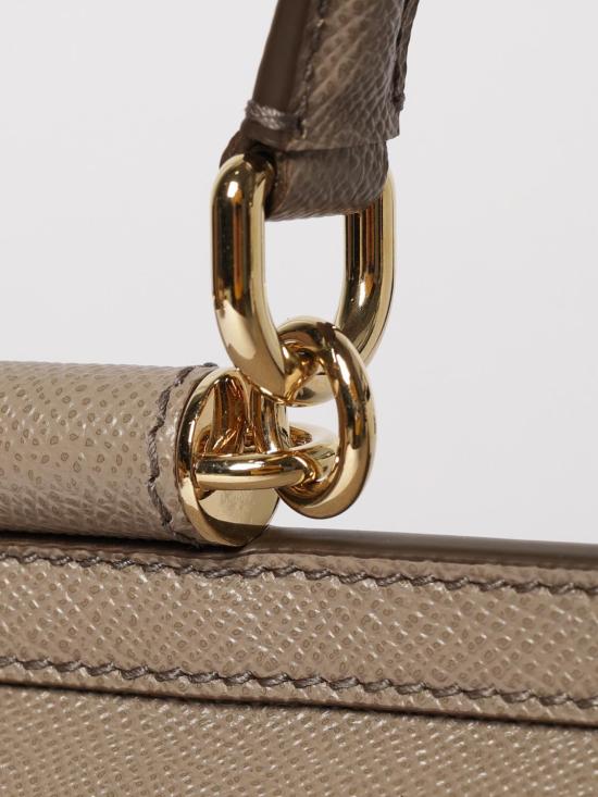 26FW 돌체앤가바나 라지 시실리 핸드백 BB6002B1001 80045 Grey - DOLCE & GABBANA