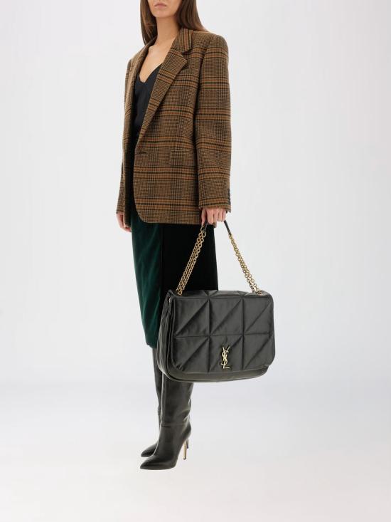 25FW 생로랑 미디 스커트 826769Y580T 3181 Green - SAINT LAURENT