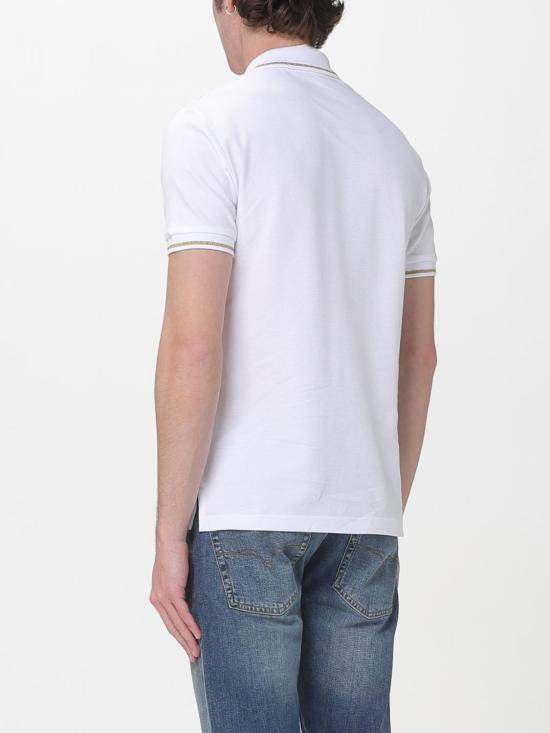 26SS 베르사체 폴로 티셔츠 80GAGT03CJ01T G03 White - VERSACE