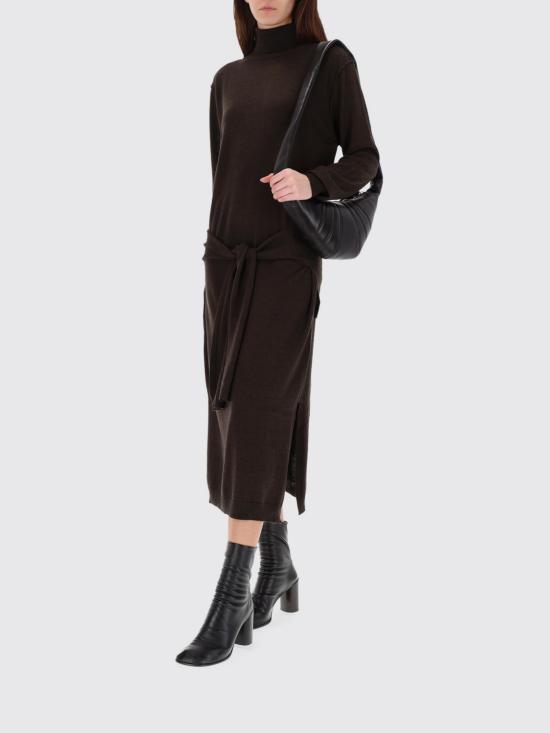 25FW 르메르 메리노 블렌드 트롱프뢰유 드레스 DR1082LK087 BR397 Green - LEMAIRE