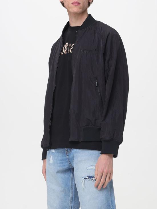 26SS 저스트까발리 봄버 자켓 80OAS401CQUD2 899 Black - JUST CAVALLI