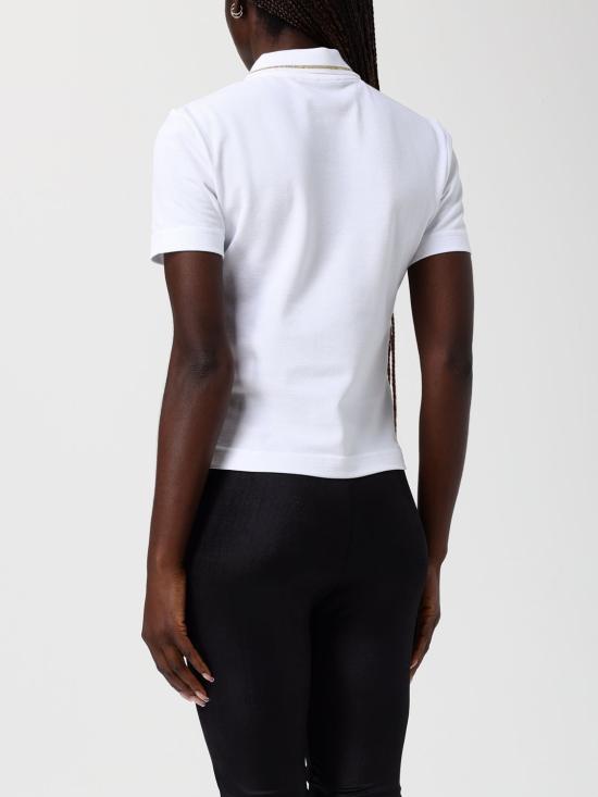 26SS 베르사체 폴로 티셔츠 80HAGT02CJ01T G03 White - VERSACE