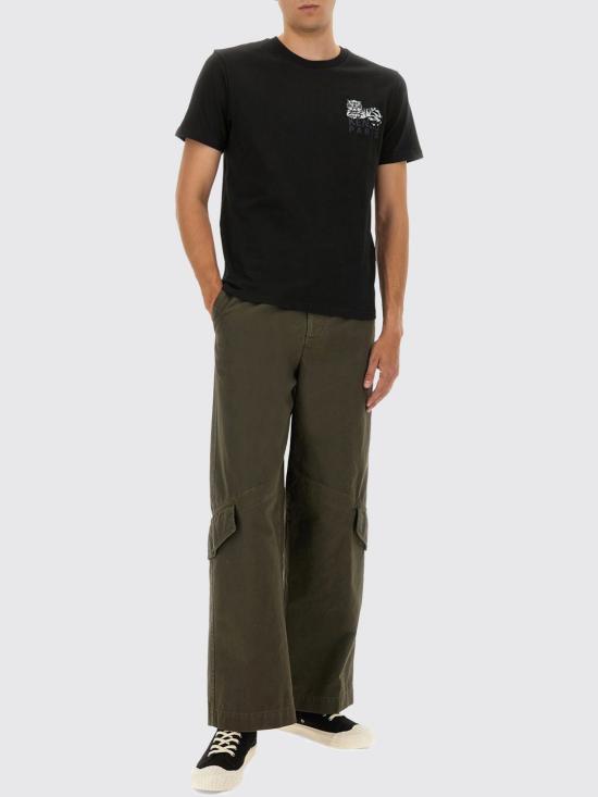 25FW 겐조 반팔 티셔츠 FF65TS1524SI 99J Black - KENZO