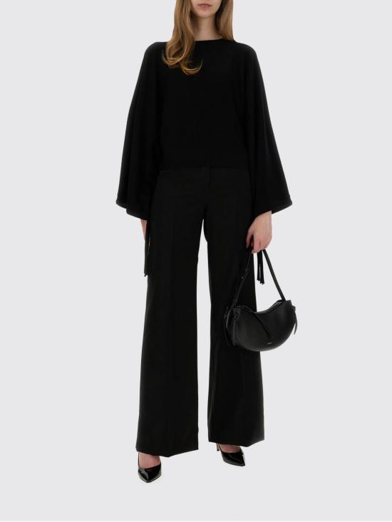 25FW 막스마라 프라이스 파인울 스웨터 2521366101600 002 Black - MAX MARA