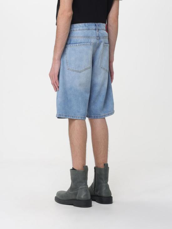 26SS 저스트까발리 숏팬츠 80OAD5R1CDWCD 904 Blue - JUST CAVALLI