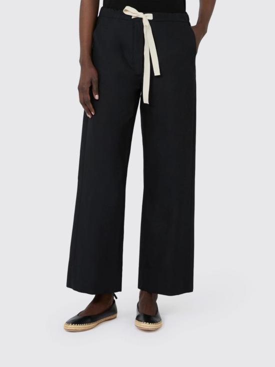 26SS 에스막스마라 스트레이트 팬츠 2619131023600 043 Black - 'S MAX MARA