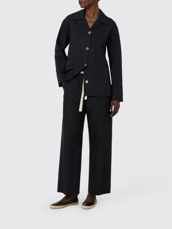 26SS 에스막스마라 스트레이트 팬츠 2619131023600 043 Black - 'S MAX MARA