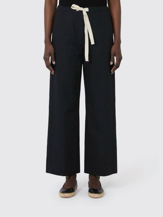 26SS 에스막스마라 스트레이트 팬츠 2619131023600 043 Black