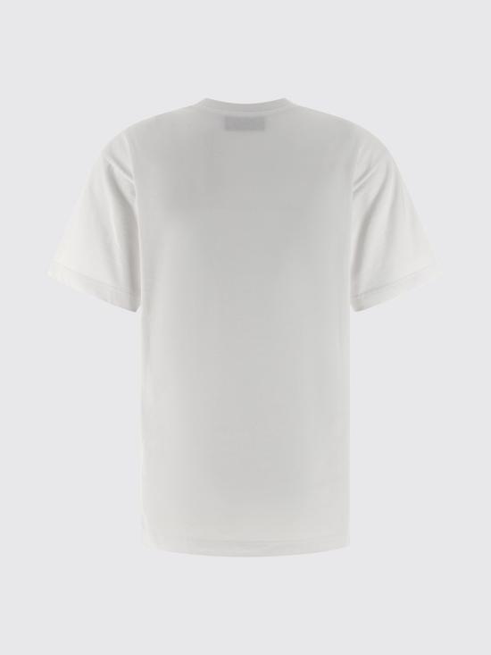 25FW 구찌 로고 자수 코튼 저지 반팔 티셔츠 837959XJHJR 9692 White - GUCCI