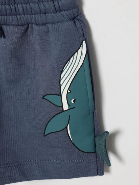 26SS [키즈] 스텔라 맥카트니 쇼츠/버뮤다 TY6P99Z3409 61B Blue - STELLA MCCARTNEY