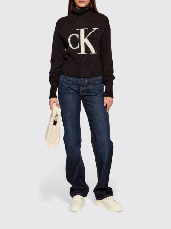 25FW 캘빈클라인 스웨터 LV047D349G UB1 Black - CALVIN KLEIN