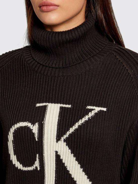 25FW 캘빈클라인 스웨터 LV047D349G UB1 Black - CALVIN KLEIN