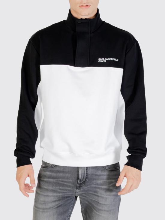 25FW 칼라거펠트 긴팔 티셔츠 A3M20026 998 White