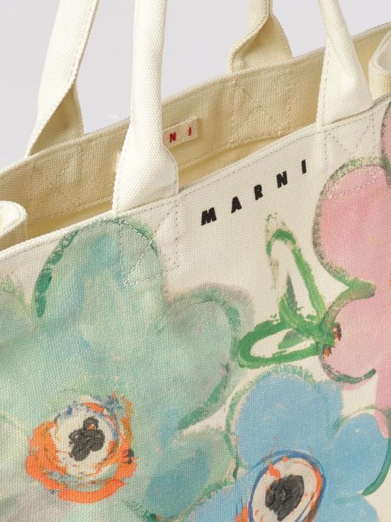 26SS [키즈] 마르니 토트백 M01822M00WP 0M115 Cream - MARNI