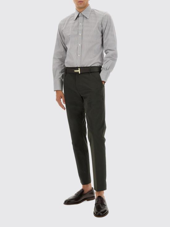 25FW 톰포드 긴팔 셔츠 HSBC01CGP 98WTA Grey - TOMFORD