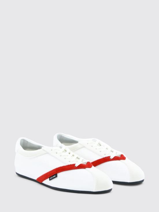 26SS 셀린느 플랫 스니커즈 366647037C 01ED White - CELINE