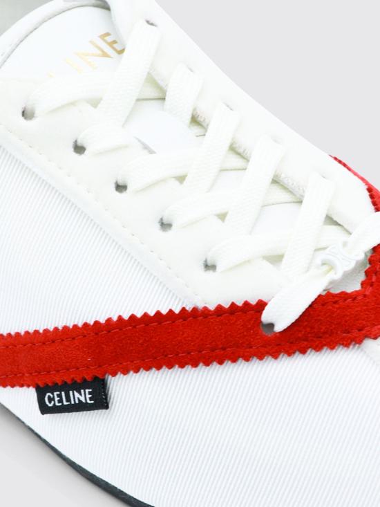 26SS 셀린느 플랫 스니커즈 366647037C 01ED White - CELINE