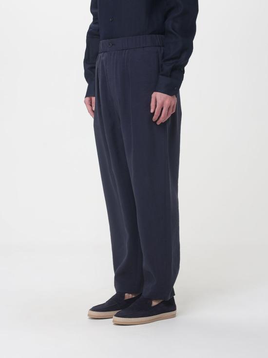 26SS 조르지오 아르마니 스트레이트 팬츠 GM000576TE10081 UB102 Blue - GIORGIO ARMANI