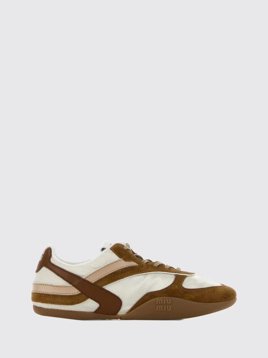 26SS 미우미우 스니커즈 5E428EFA00571L F0TBK Brown
