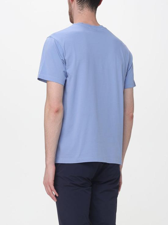 26SS 세이브더덕 반팔 티셔츠 DT1194MADELMAR 90072 Gnawed Blue - SAVE THE DUCK