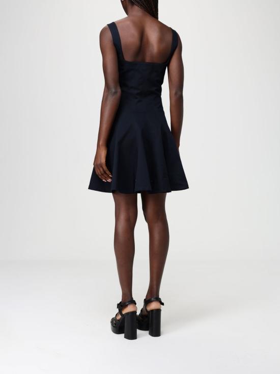 26SS 베르사체 롱 원피스 80HAO909N0715 899 Black - VERSACE