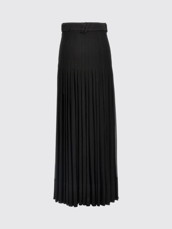 25FW 버버리 롱 스커트 8107609 Black - BURBERRY