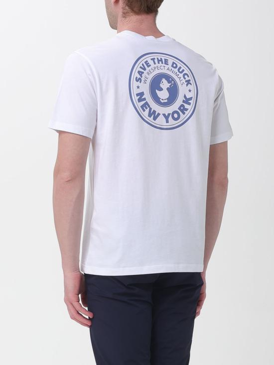 26SS 세이브더덕 반팔 티셔츠 DT2804MFORD 00000 White - SAVE THE DUCK