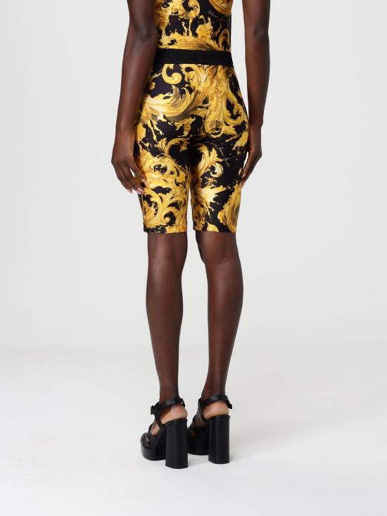 26SS 베르사체 레깅스 80HAC106JS532 G89 Black - VERSACE