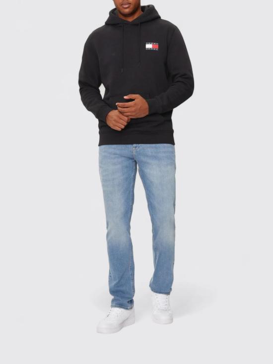 25FW 토미진 긴팔 티셔츠 DM0DM20738 BDS Black - TOMMY JEANS