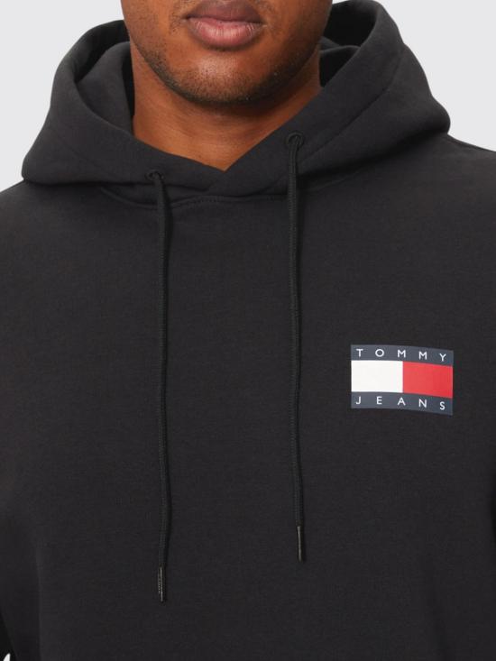 25FW 토미진 긴팔 티셔츠 DM0DM20738 BDS Black - TOMMY JEANS