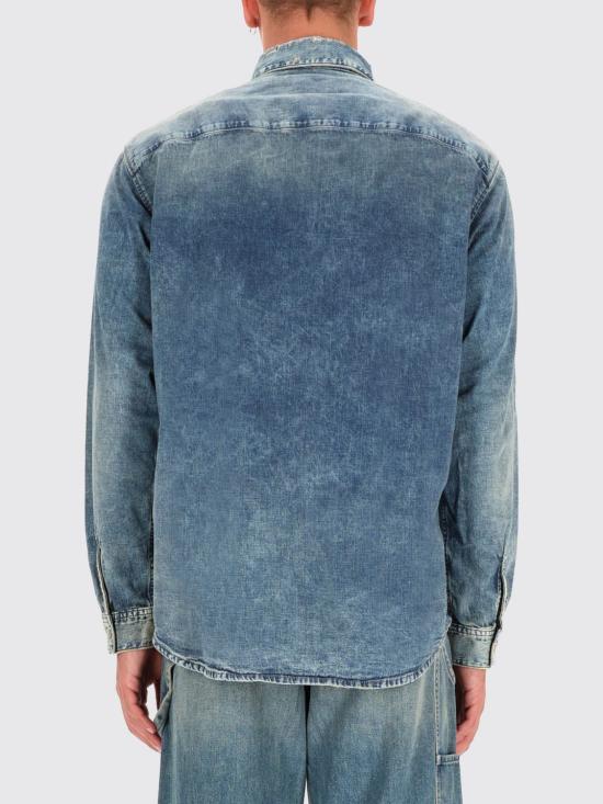 25FW 디젤 데님 셔츠 A03534068TL 01 Denim - DIESEL