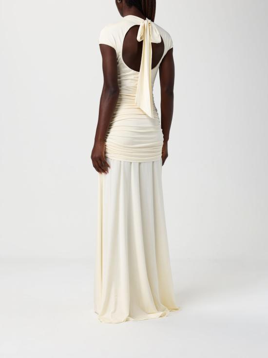 26SS 셀프 포트레이트 롱 원피스 SS26167XY Yellow - SELF PORTRAIT