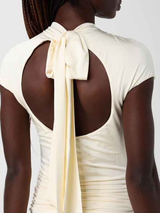 26SS 셀프 포트레이트 롱 원피스 SS26167XY Yellow - SELF PORTRAIT