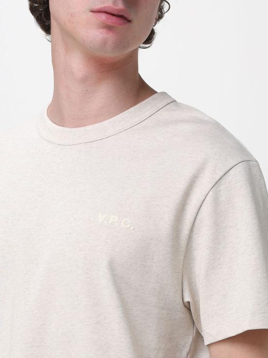 26SS 아페쎄 반팔 티셔츠 COHBQH26391 APA Beige - A.P.C.